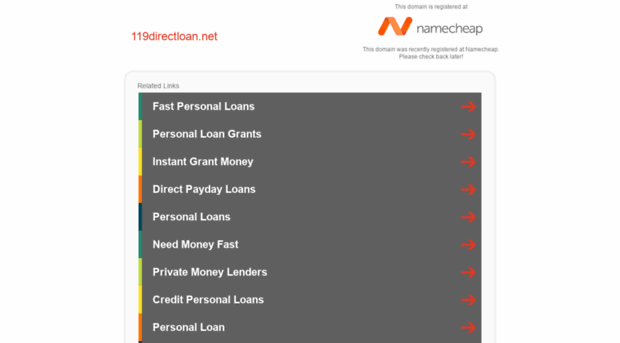 119directloan.net