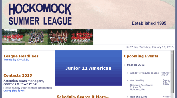 11a.hockomocksummerleague.com