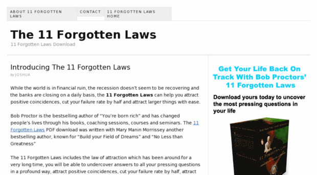 11forgottenlawsx.com