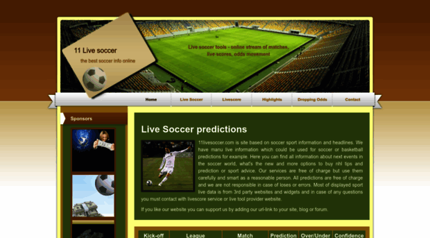 11livesoccer.com