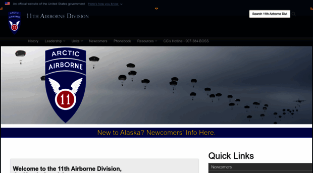 11thairbornedivision.army.mil