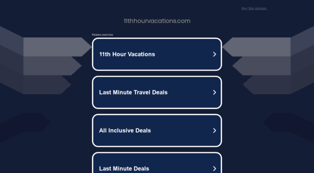 11thhourvacations.com