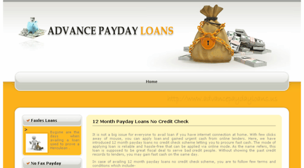 12.month.payday.loans.no.credit.check.advancepaydayloans.us