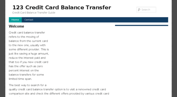 123creditcardbalancetransfer.com