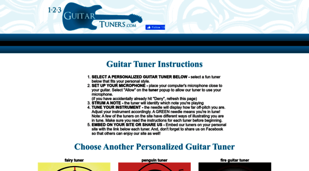 123guitartuners.com