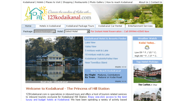 123kodaikanal.com