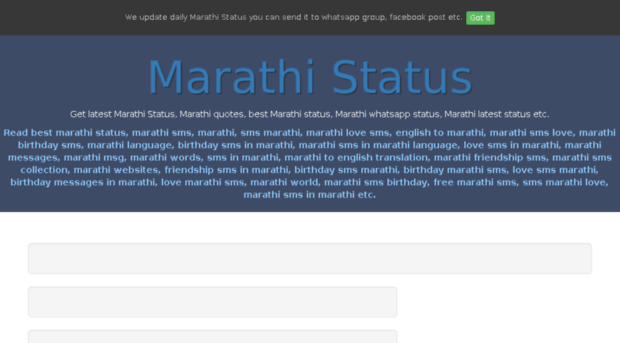 123marathistatus.com