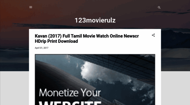 123movierulz Blogspot Com 123movierulz 123 Movierulz Blogspot Watch 123 movies based on user's reviews. sur ly