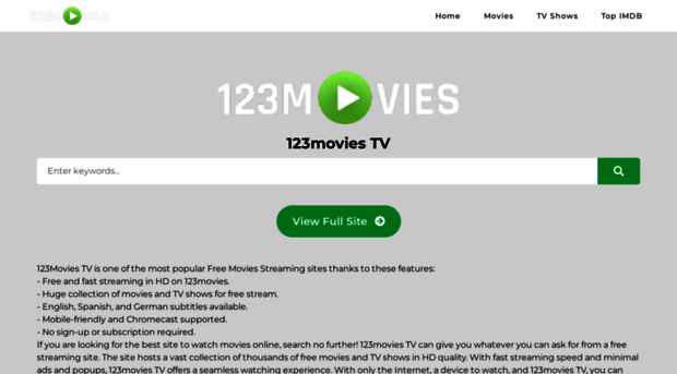 123moviestv 123Movies TV Watch HD Movies 123Movies TV