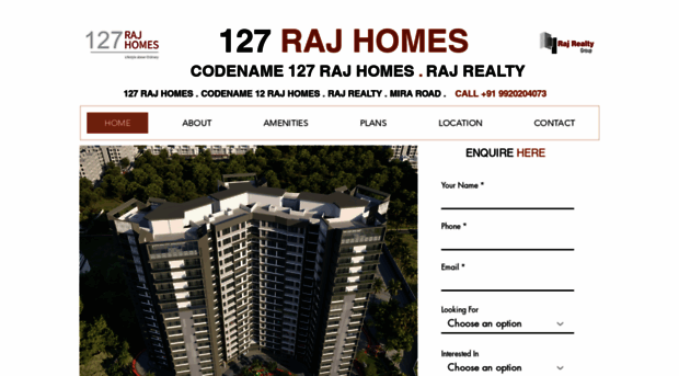 127rajhomes.com