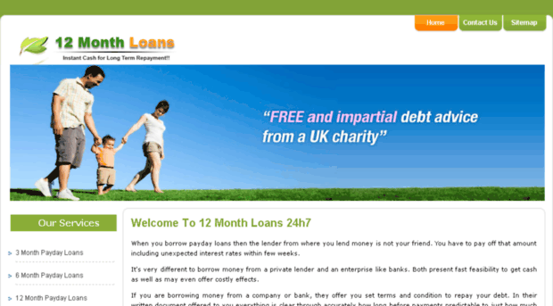 12monthloans24h7.co.uk