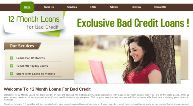 12monthloansforbadcredit.co.uk