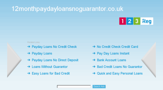 12monthpaydayloansnoguarantor.co.uk