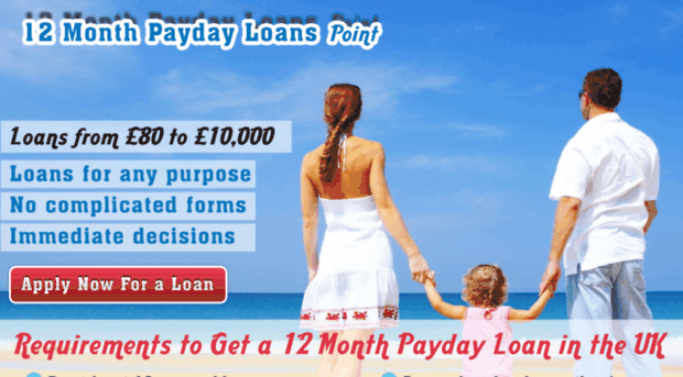 12monthpaydayloanspoint.co.uk