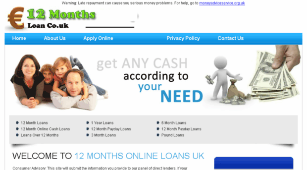 12monthpaydayloansuk.co.uk