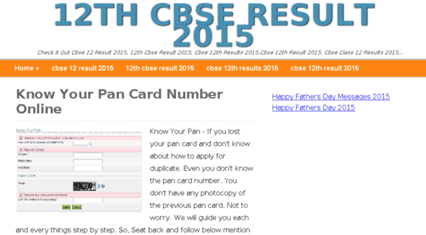 12thcbseresult2015.in