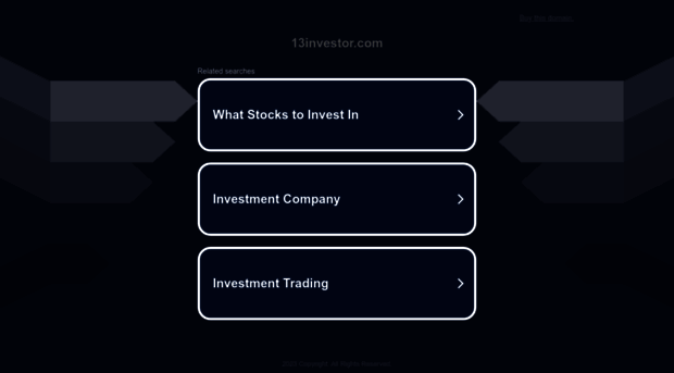 13investor.com