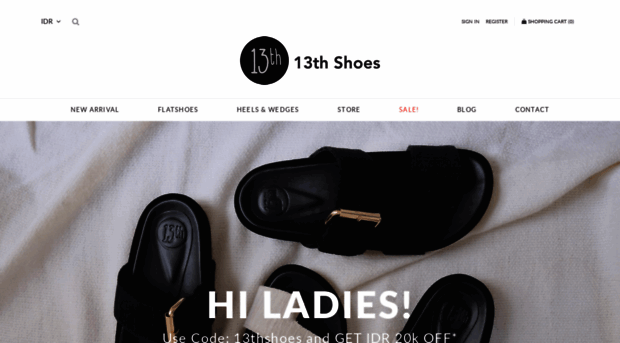 13thshoes.com