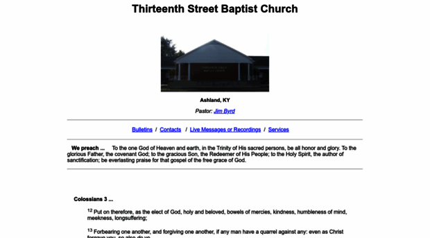 13thstbaptist.org