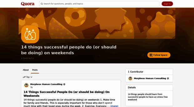 14-things-successful-people-do-on-weekend.quora.com