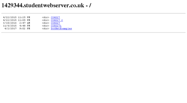 1429344.studentwebserver.co.uk