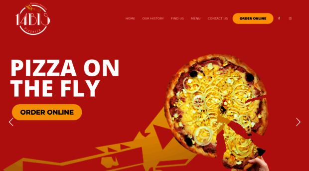 14bispizzeria.com