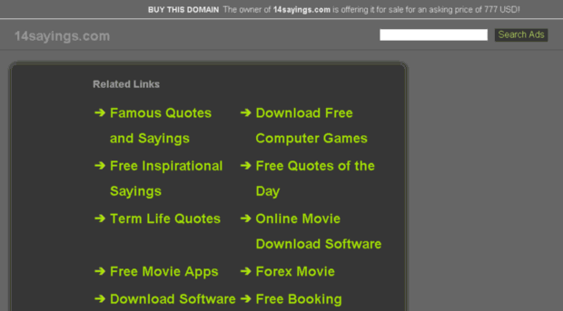 14sayings.com