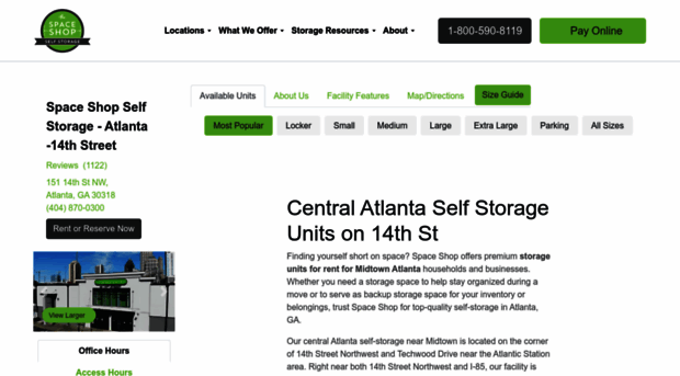 14thstreetselfstorage.com