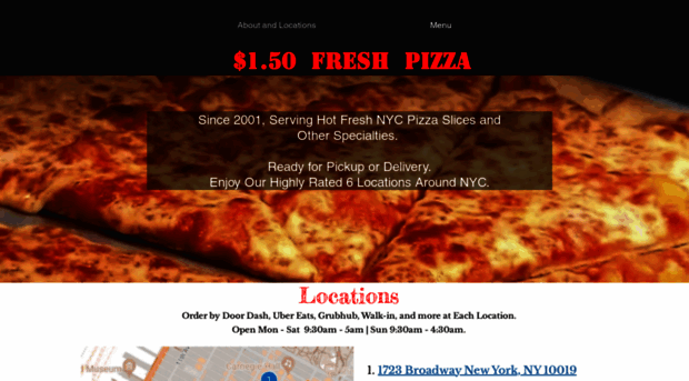 150freshpizza.com
