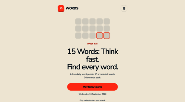 15words.io