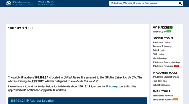 168.192.2.1.ipaddress.com