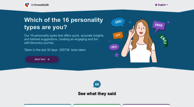 16personalitylab.com