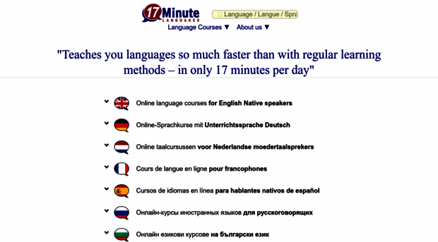 17-minute-languages.com