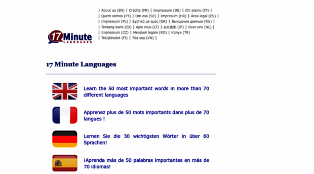 17-minute-world-languages.com