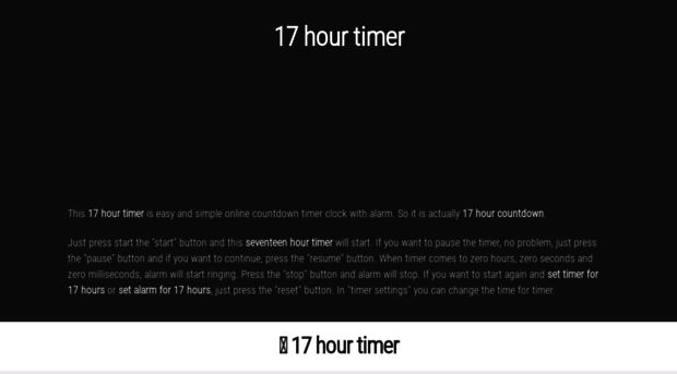 17.hour-timer.com