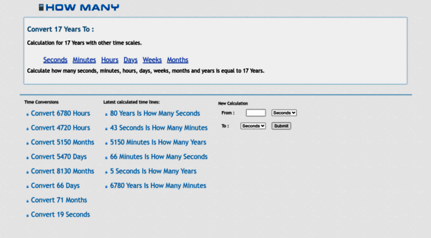 17years.ishowmany.com