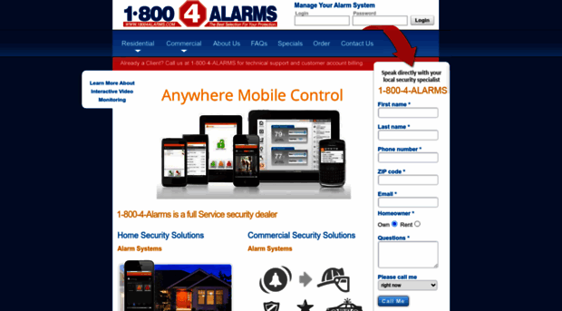 18004alarms.com