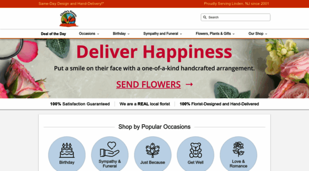 1800charliesflowers.com