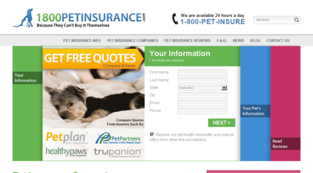 1800petinsurance.com