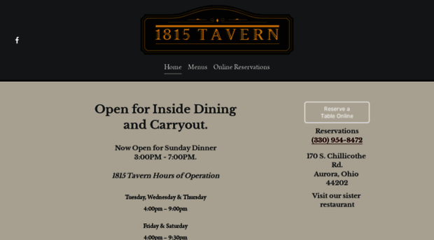 1815tavern.com