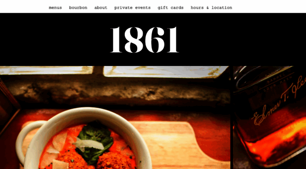 1861restaurant.com