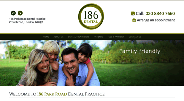 186parkroaddental.co.uk