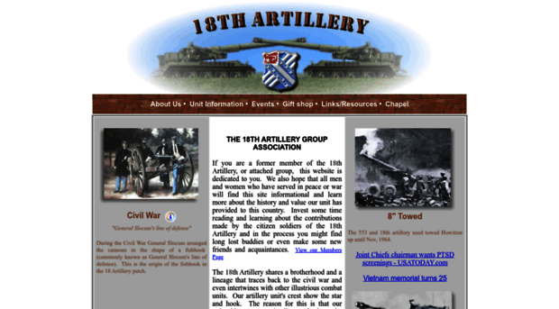 18th-artillery.com