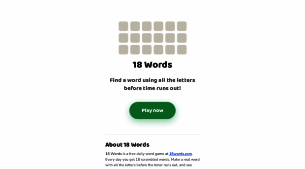 18words.com