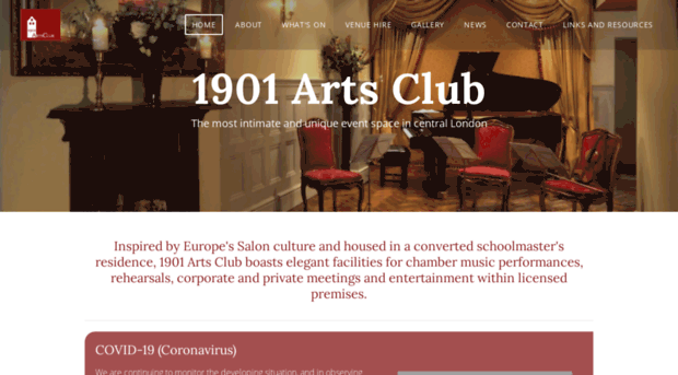 1901artsclub.com