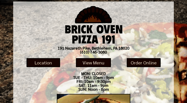 191brickovenpizza.com