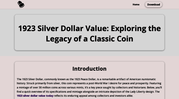 1923silverdollarworth.com