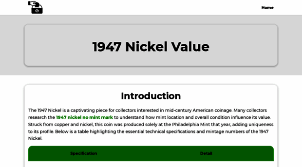 1947nickelvalue.com