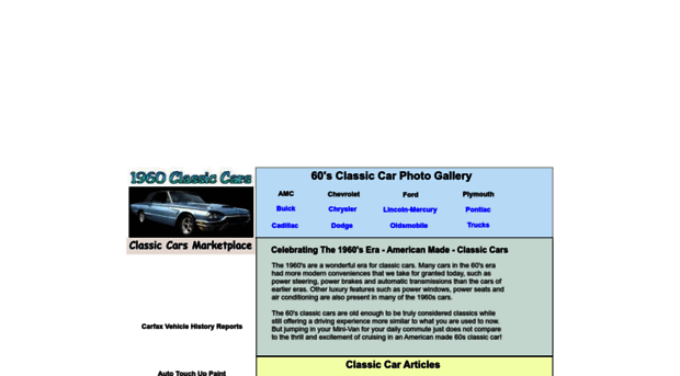 1960classiccars.com