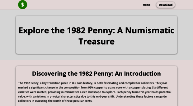 1982lincolnpennyvalue.com
